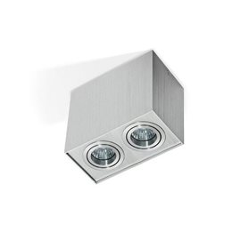 Eloy 2 přisazené bodové svítidlo 2x GU10 50W bez zdroje 18,5cm IP20, chromové