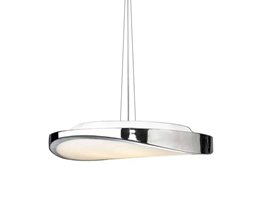 CIRCULO závěsné svítidlo 3x E27 60W bez zdroje 48cm IP20, chromové