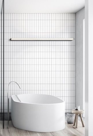 Topaz koupelnové svítidlo LED 35W 2975lm 4000K 153cm IP44, černé 3