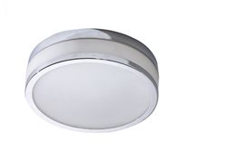 Kari 22 koupelnové přisazené svítidlo LED 12W 420lm 3000K 22cm IP44, chromové