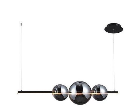 Sandra 3 závěsné svítidlo LED 48W 3120lm 3000K stmívatelné 120cm IP20, černé 1
