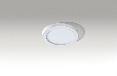 Slim 9 Round zápustné LED svítidlo AZ2832 6W 500lm 4000K RA>90 white acryl 90mm IP44 bílé 2