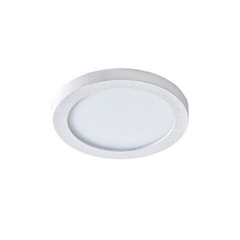 Slim vestavné koupelnové svítidlo LED 6W 500lm 4000K 9cm kulaté IP44, bílé 1