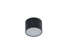 MONZA R8 přisazené svítidlo LED 5W 235lm 4000K 8cm kulaté IP20, černé