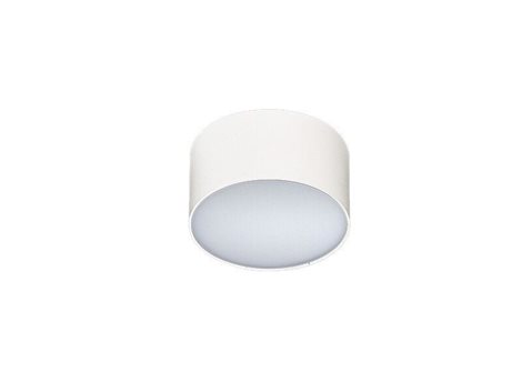 MONZA R12 přisazené svítidlo LED 10W 700lm 3000K 11,5cm kulaté IP20, bílé 1