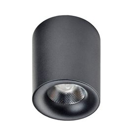 Mane přisazené bodové svítidlo LED 11W 991lm 3000K 8cm kulaté IP20, černé