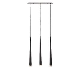 STYLO závěsné svítidlo 3x G9 40W bez zdroje 55cm IP20, černé