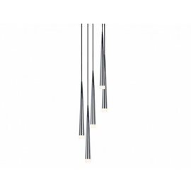 STYLO závěsné svítidlo 5x G9 40W bez zdroje 31cm IP20, chromové
