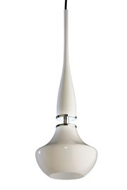TASOS závěsné svítidlo 1x E14 25W bez zdroje 15cm IP20, bílé