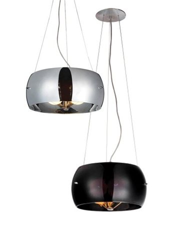 COSMO závěsné svítidlo 3x E27 60W bez zdroje 52cm IP20, chromové 3