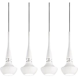 TASOS závěsné svítidlo 4x E14 25W bez zdroje 107cm IP20, bílé