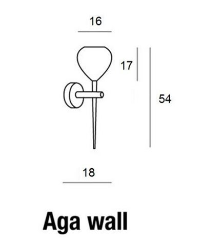 AZ1073 Aga wall (white/black) 2