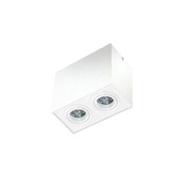 Eloy 2 přisazené bodové svítidlo 2x GU10 50W bez zdroje 18,5cm IP20, bílé
