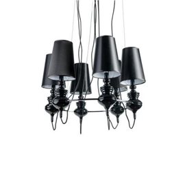 Baroco 6 závěsné svítidlo 6x E14 11W bez zdroje 78cm IP20, černé
