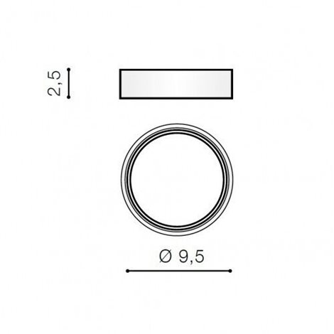 AZ1487 Adamo Ring (white) 6