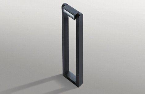 Frame 70 venkovní sloupkové svítidlo LED 8W 800lm 3000K 70cm IP65, světle šedé  2