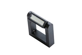 Frame venkovní nástěnné svítidlo LED 8W 800lm 3000K 18cm IP65, tmavě šedé