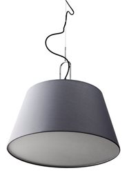 Alicante závěsné svítidlo 1x E27 60W bez zdroje 50cm IP20, šedé
