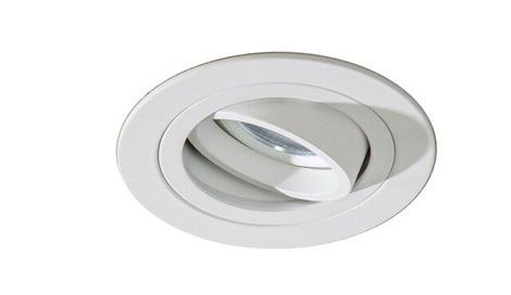 Caro R podhledové svítidlo 1x GU10 50W bez zdroje 9,5cm kulaté IP20, bílé 6