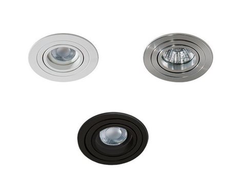 Caro R podhledové svítidlo 1x GU10 50W bez zdroje 9,5cm kulaté IP20, bílé 2