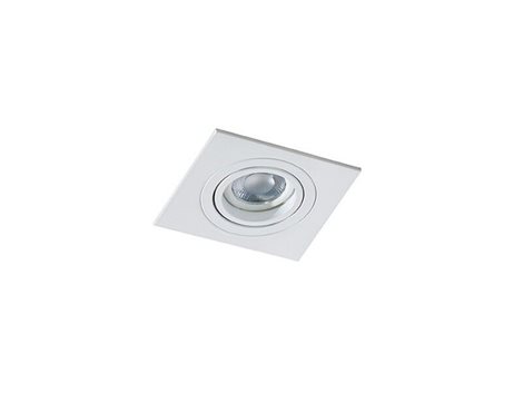 Caro Square podhledové svítidlo 1x GU10 50W bez zdroje 9,3cm hranaté IP20, bílé