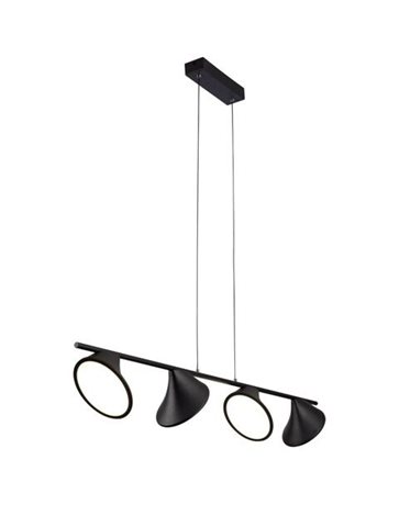 Clamor závěsné svítidlo LED 40W 2800lm 3000K 100cm IP20, černé 1