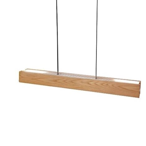 Laria Wood závěsné svítidlo LED 40W + 10W 3000lm 3000K 120cm IP20, dřevěný dekor 3