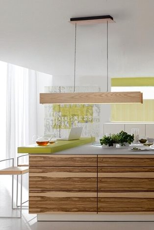 Laria Wood závěsné svítidlo LED 40W + 10W 3000lm 3000K 120cm IP20, dřevěný dekor 2