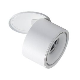 Costa Spot vestavné svítidlo LED 12W 870lm 3000K 10cm kulaté IP20, bílé