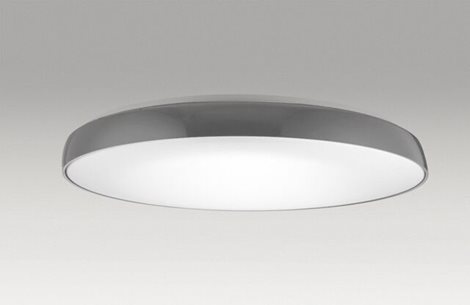 Cortona stropní svítidlo LED 50W 2700lm 4000K 58cm kulaté IP20, šedé 2