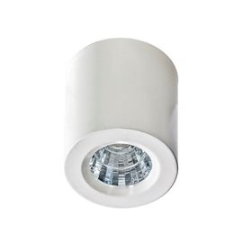 Nano přisazené bodové svítidlo LED 6W 405lm 3000K 5,5cm kulaté IP20, bílé