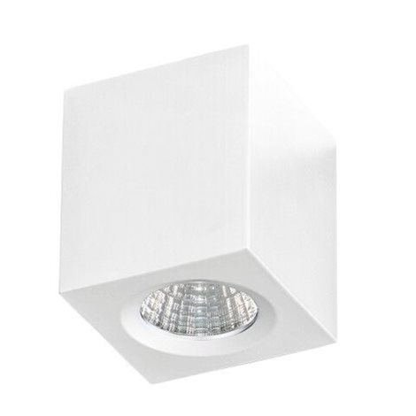 Nano přisazené bodové svítidlo LED 6W 360lm 3200K 5,6cm hranaté IP20, bílé 1