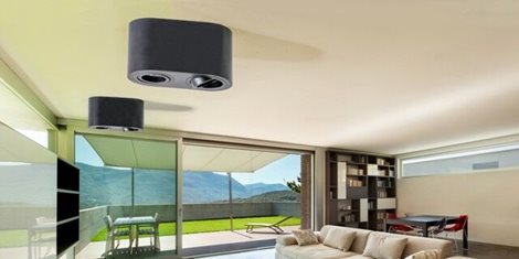 Brant 2 přisazené svítidlo 2x GU10 50W bez zdroje 18,5cm IP20, bílé 3