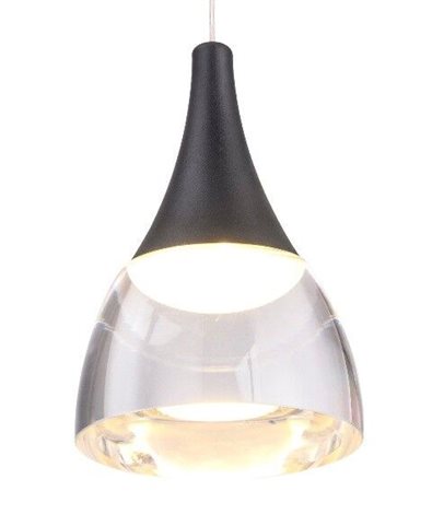 Dalmatia závěsné svítidlo LED 5W 300lm 3000K 12cm IP20, černé 4