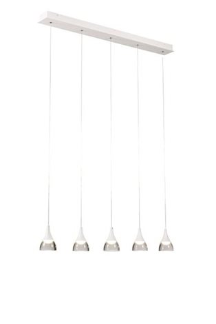 Dalmatia závěsné svítidlo LED 25W 1500lm 3000K 80cm IP20, bílé 1