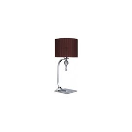 IMPRESS stolní lampa 1x E27 50W bez zdroje 43cm IP20, hnědá/chrom