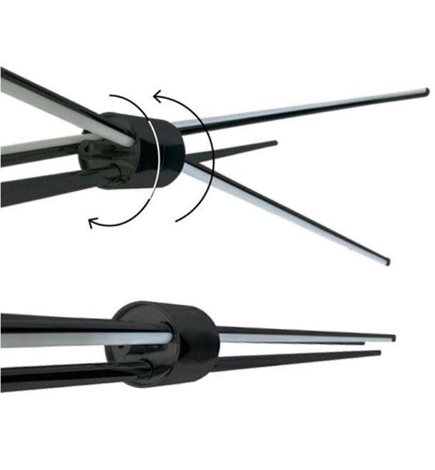 Jax stojací lampa LED 25W 1035lm 3000K 145cm IP20, černá 4