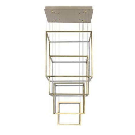 Opera XL závěsné svítidlo LED 329W 19740lm 3000K stmívatelné IP20, zlaté 1
