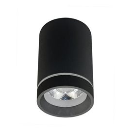 Bill stopní bodové svítidlo LED 10W 925lm 4200K 6,5cm kulaté IP20, černé