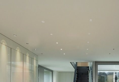 Fill podhledové svítidlo LED 5W 425lm 4000K 4,5cm hranaté IP20, černé 4
