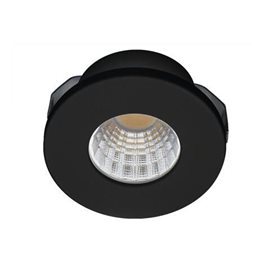 Fill podhledové svítidlo LED 5W 425lm 3000K 4,5cm kulaté IP20, černé