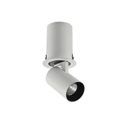 Luna stropní zápustné bodové svítidlo LED 7W 505lm 3000K IP20, černá/bílá 1