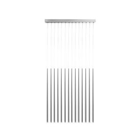 Louise 14 závěsné svítidlo LED 45W 2800lm 3000K 102cm IP20, chromové