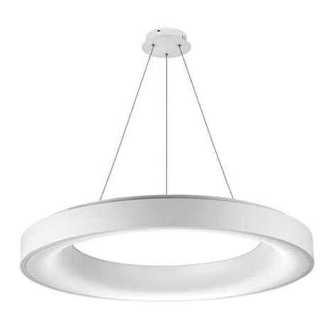 Sovana závěsné svítidlo LED 80W 4000lm 2700-6500K 80cm kulaté IP20, bílé + ovladač 2
