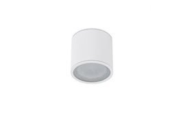 Alix venkovní přisazené bodové svítidlo 1x GU10 50W bez zdroje 12cm kulaté IP54, bílé