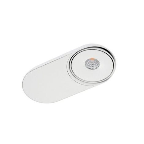 TORONTO 1 podhledové svítidlo LED 10W 680lm 3000K 20,5cm oválné IP20, bílé 1