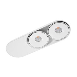 TORONTO 2 podhledové svítidlo LED 20W 1050lm 3000K 30cm oválné IP20, bílé