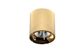 MANE přisazené bodové svítidlo LED 19W 1664lm 3000K 10cm kulaté IP20, zlaté