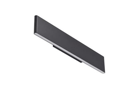 NORMAN nástěnné svítidlo LED 17W 1020lm 3000K 44,2cm IP20, černé 1