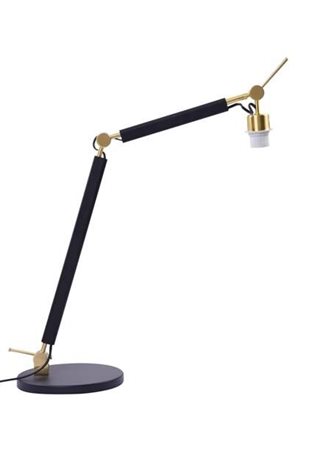 ZYTA tělo stolní lampy 1x E27 60W bez zdroje IP20, černá/zlatá